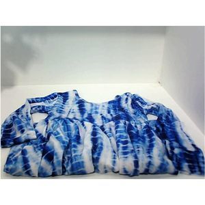 Musethreads Baby Girl 28SC Dress, Blue, Size Small